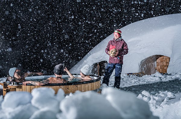 Iglu-Übernachtung im Ahrntal als Geschenk