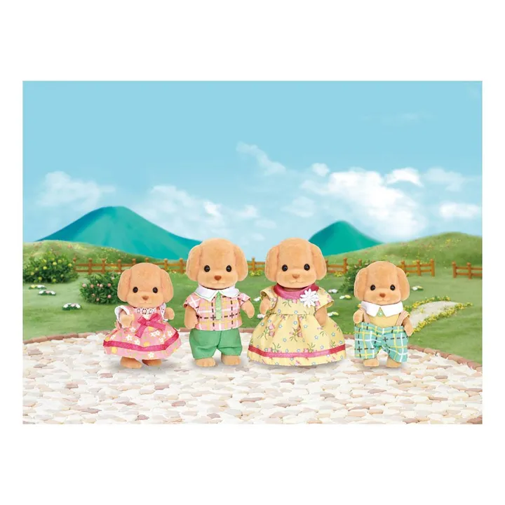 Sylvanian Families Famille caniche | Beige