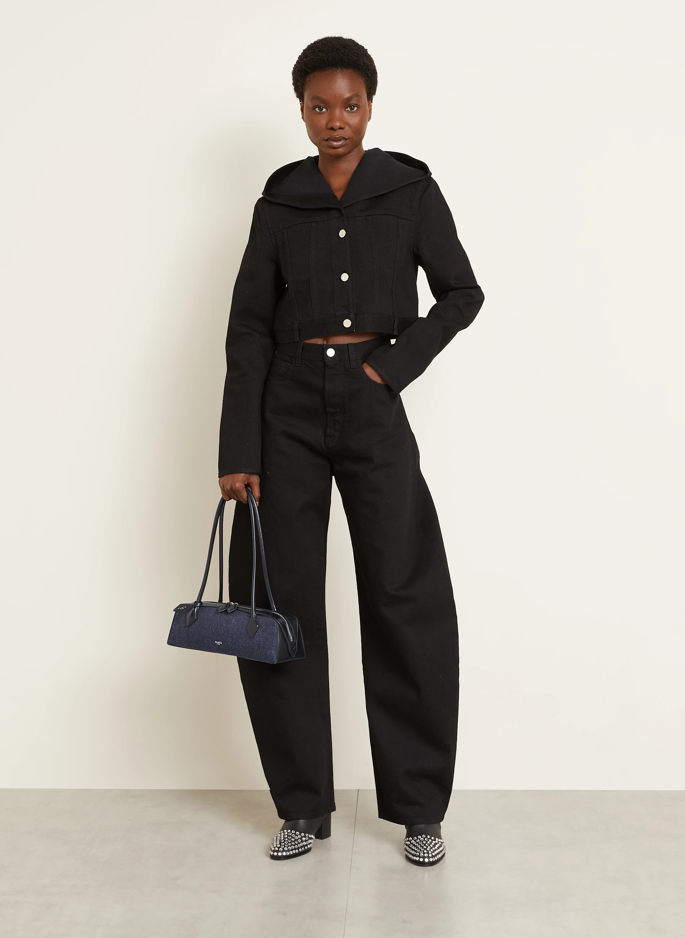 ALAÏA Schultertasche LE TECKEL