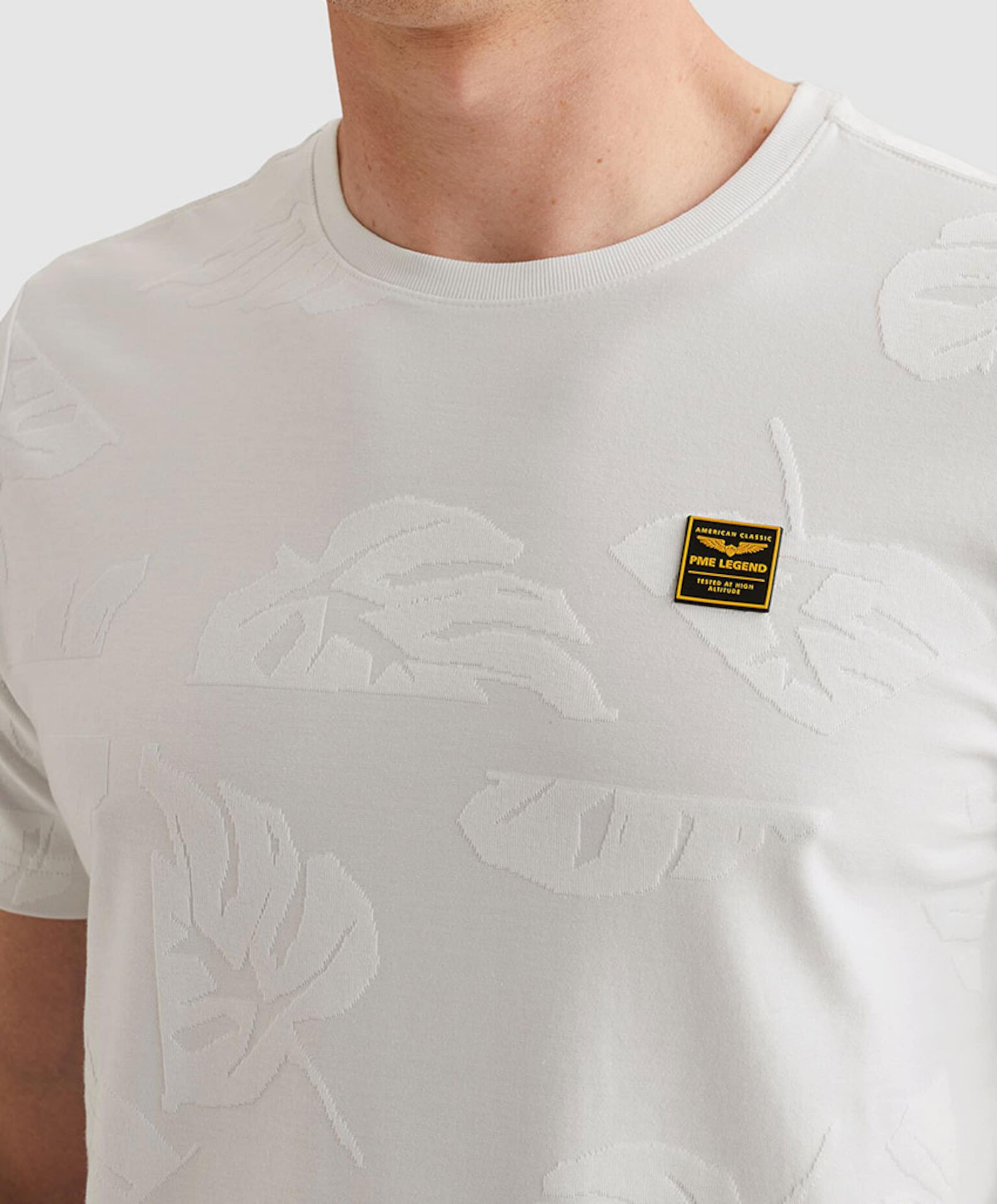 PME Legend Heren T-shirt ecru