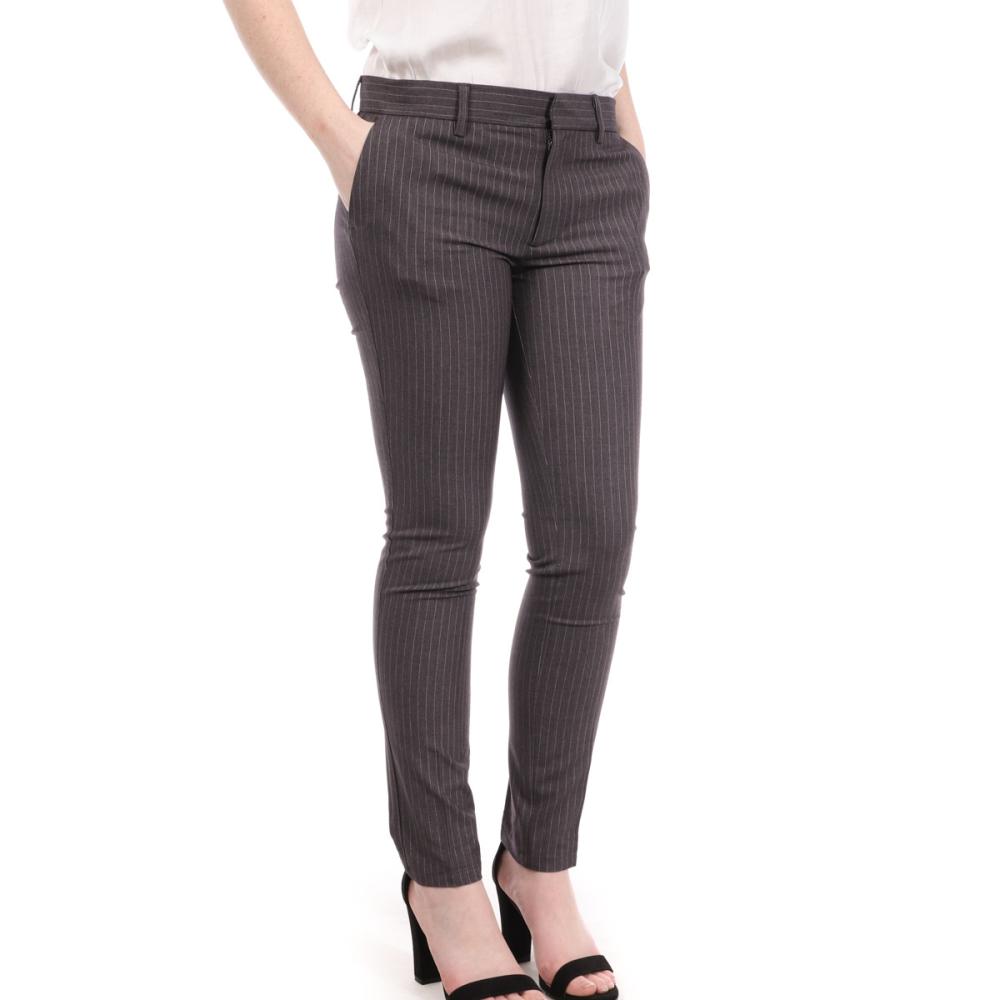 Teddy Smith Pantalon Gris Femme Teddy Smith City Pant