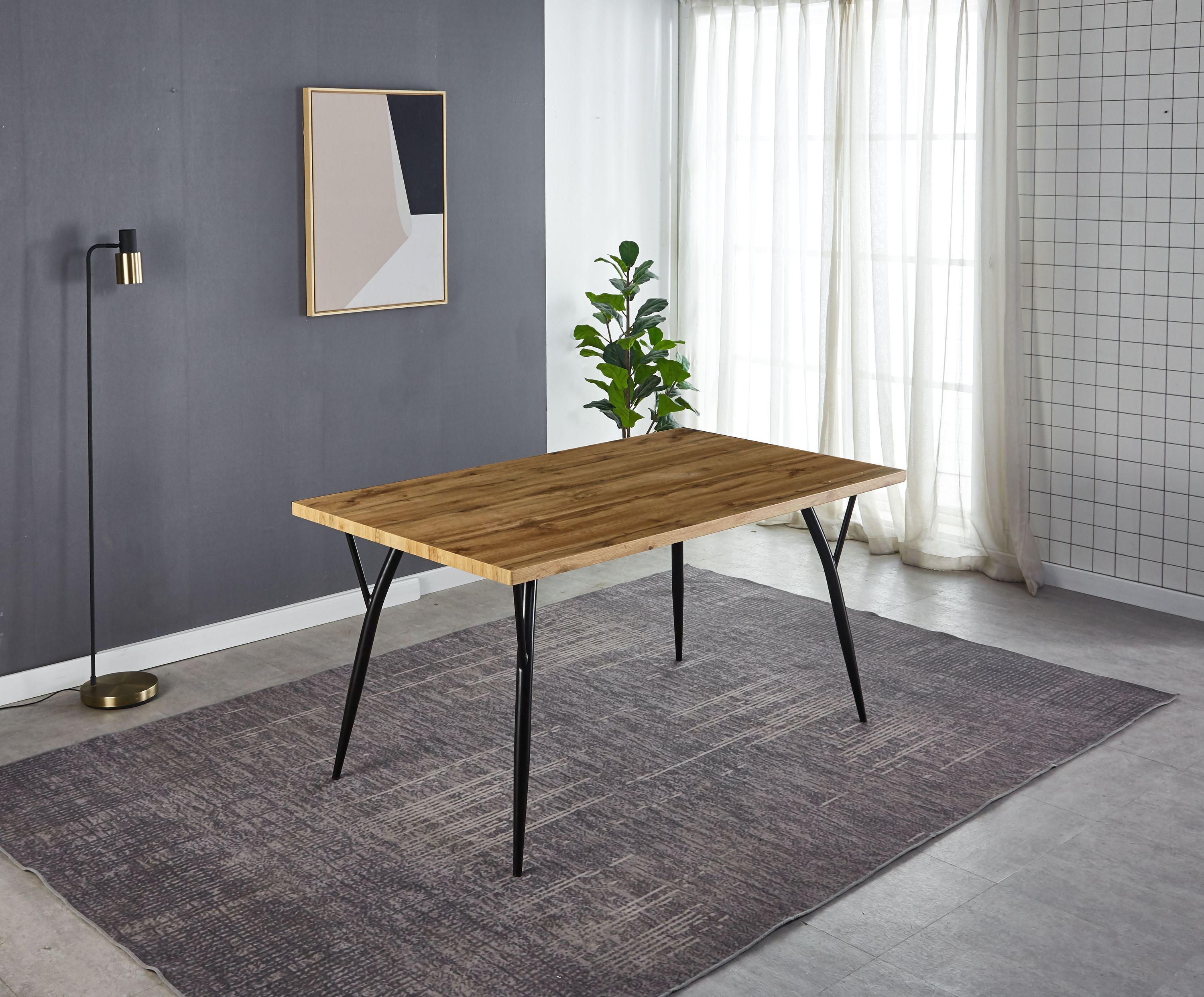 Tisch 150x90cm Esstisch Küchentisch Wohnzimmertisch Esszimmer Küche Möbel