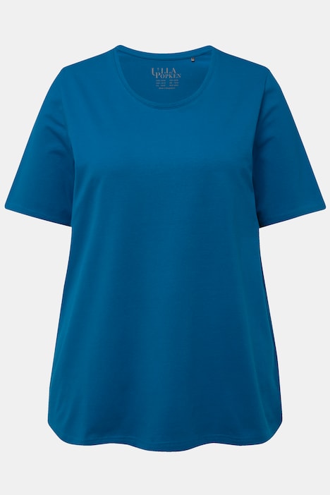 T-Shirt, A-Linie, Rundhalsausschnitt, Halbarm