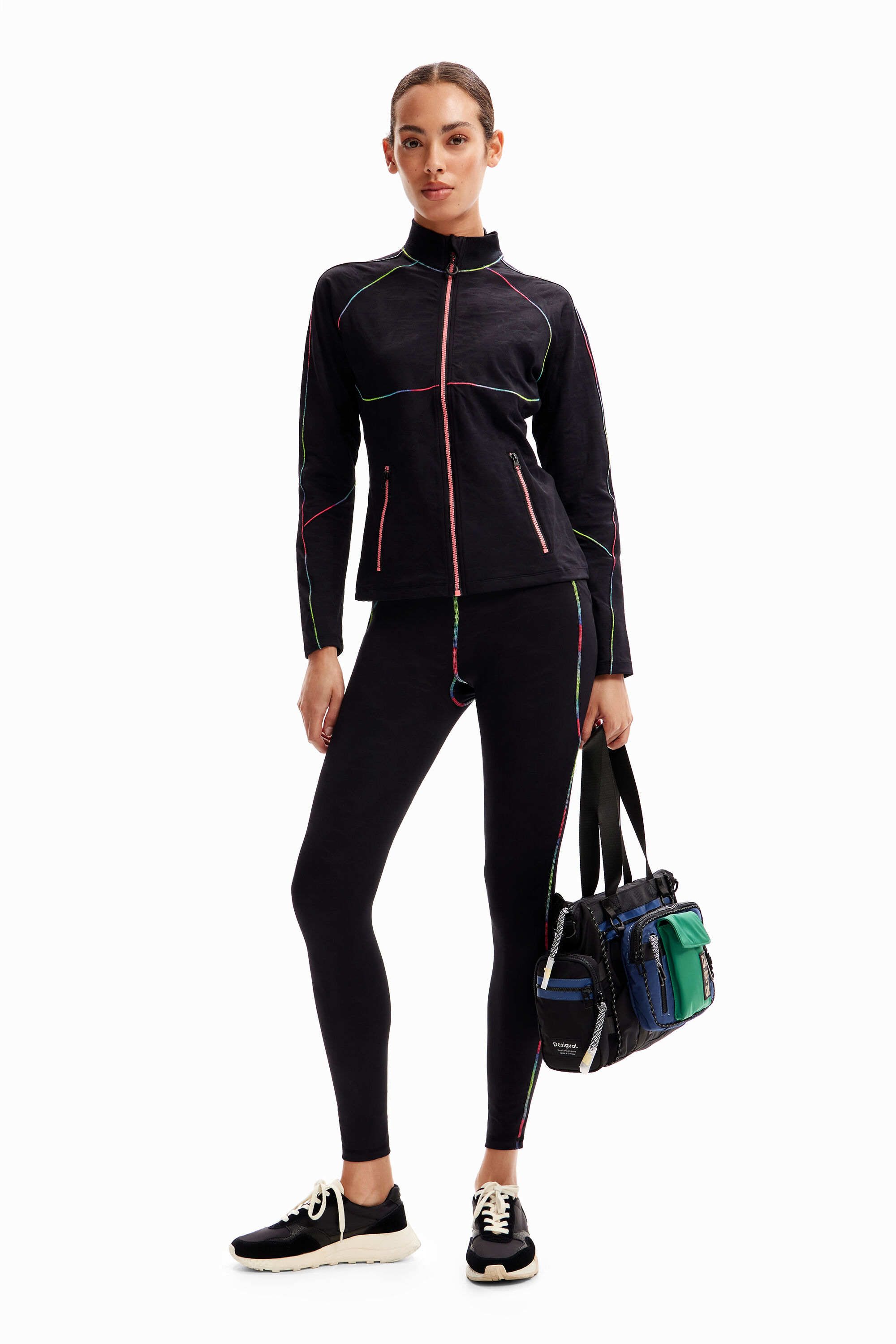 Veste sport coutures