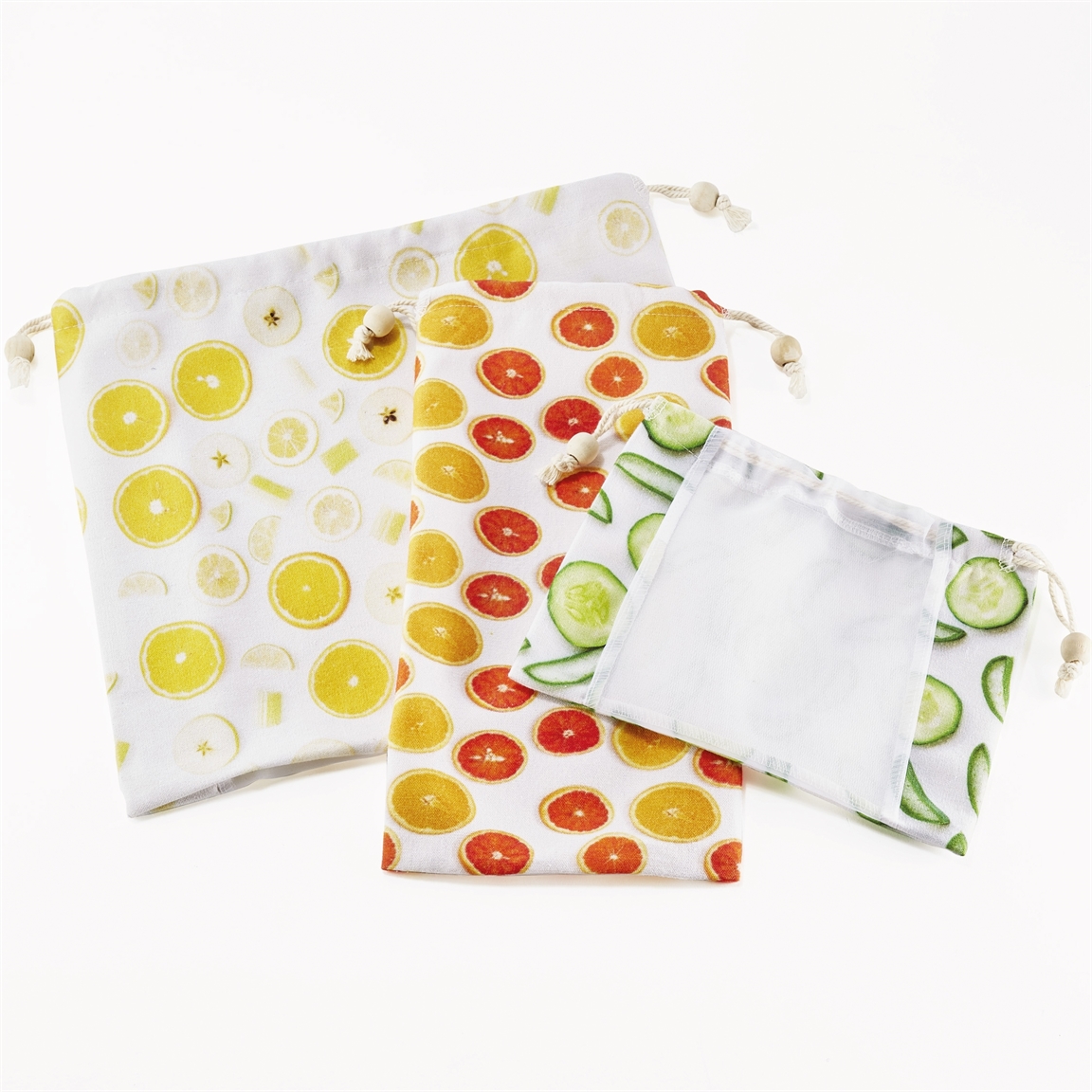 Lot de 3 sacs à provision