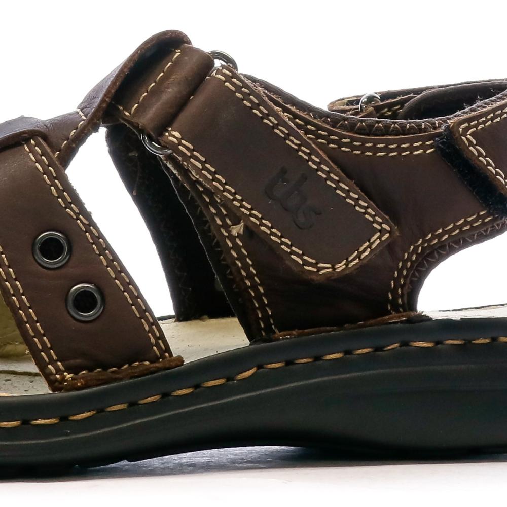TBS Sandales Marron Homme TBS Galhow