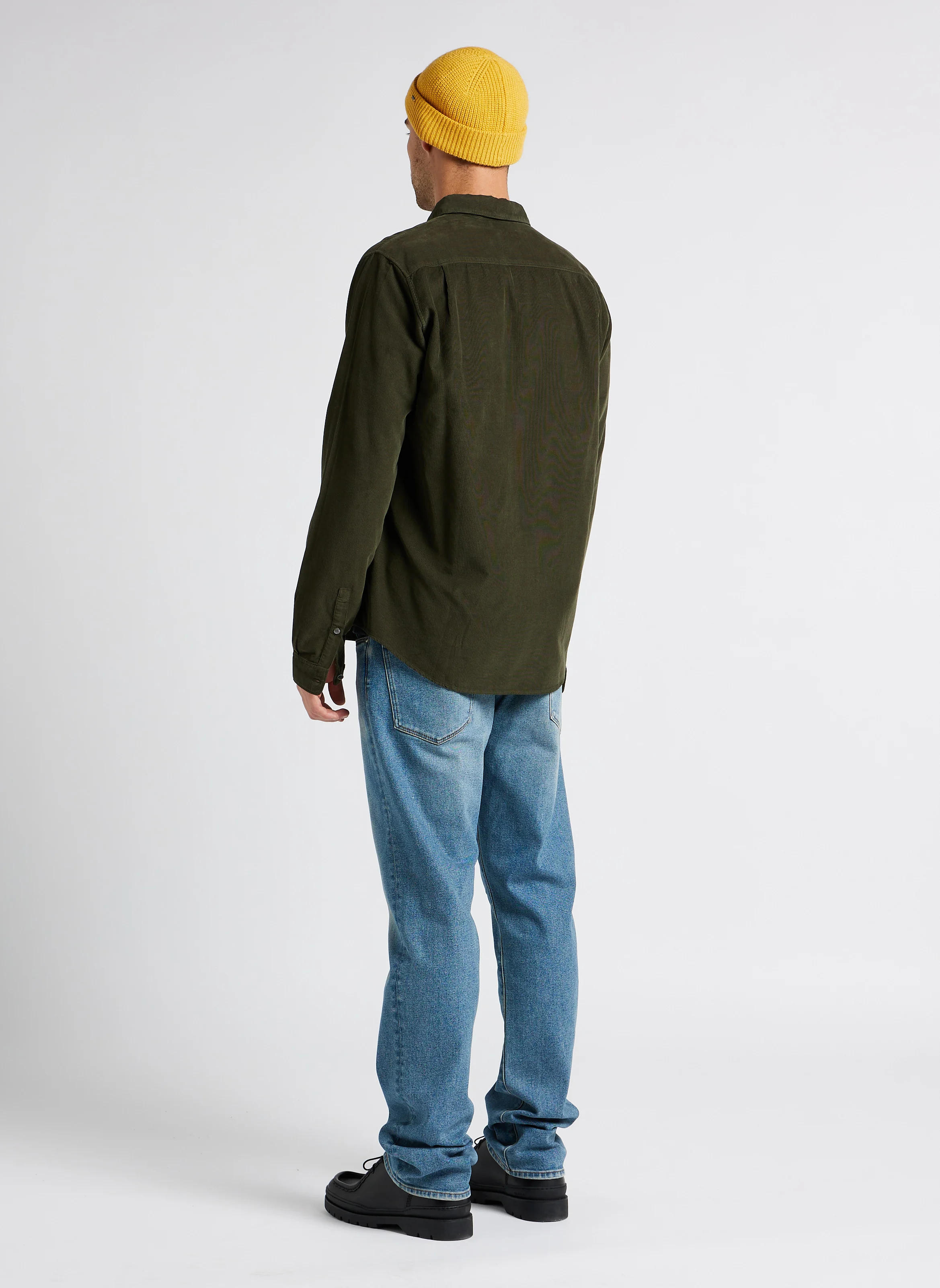 Tee-shirt col rond en coton| Gris
