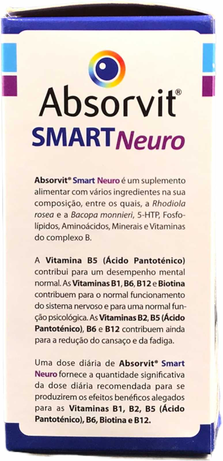 Absorve Smart Neuro 30 frascos