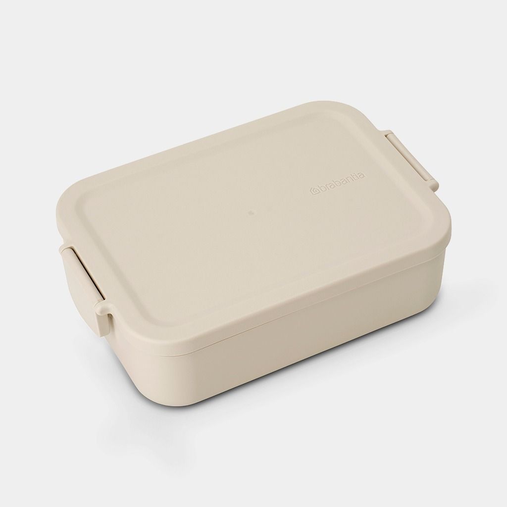 Make & Take Lunchbox, medium, kunststof - Soft Beige