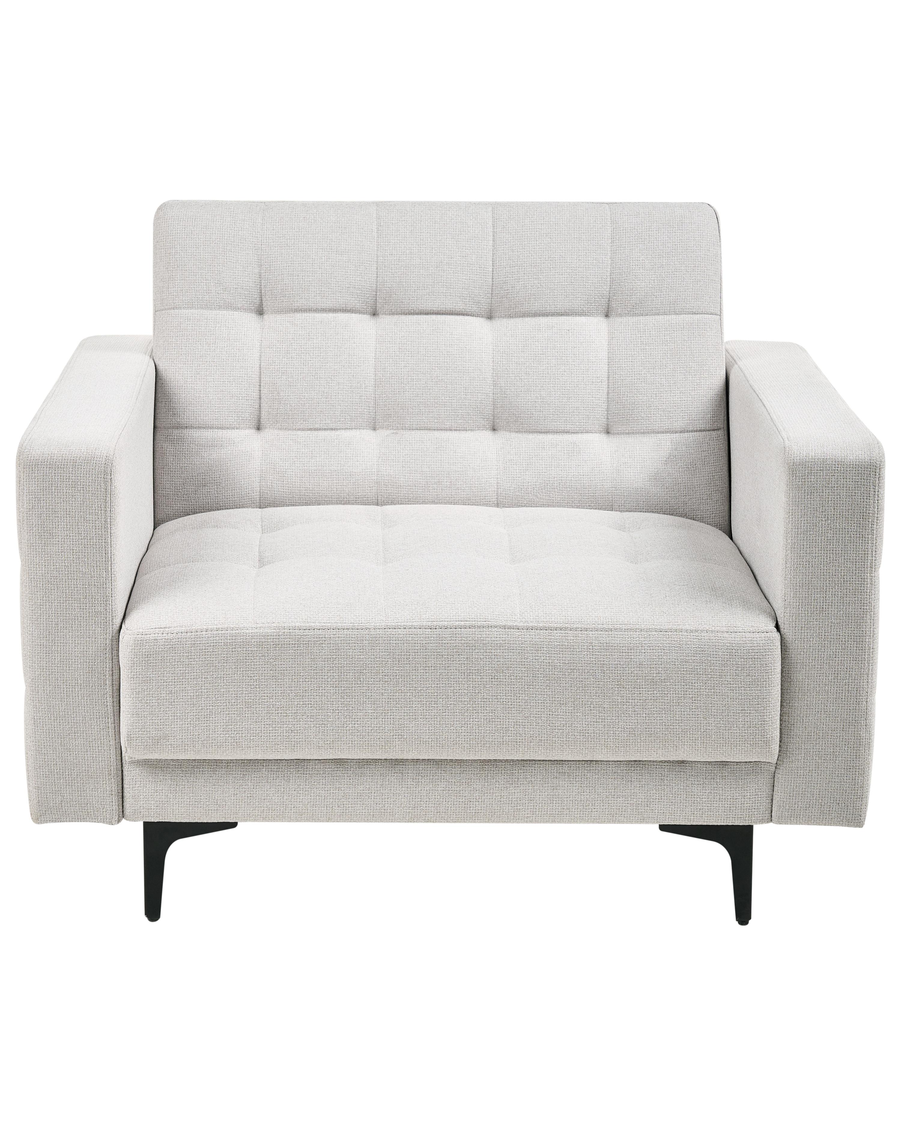 Fauteuil ABERDEEN Stof Lichtgrijs