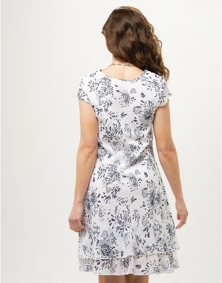 Robe coton blanche