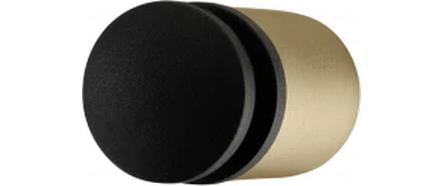 Türsicherung Entra 4 cm, Gold/SchwarzWandtürstopper
