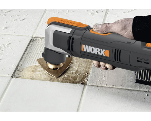 WORX 250W Sonicrafter WX686 multitool, inclusief koffer en accessoires