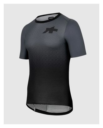 Maillot Manches Courtes Assos RSR Superleger 89 Gris Foncé