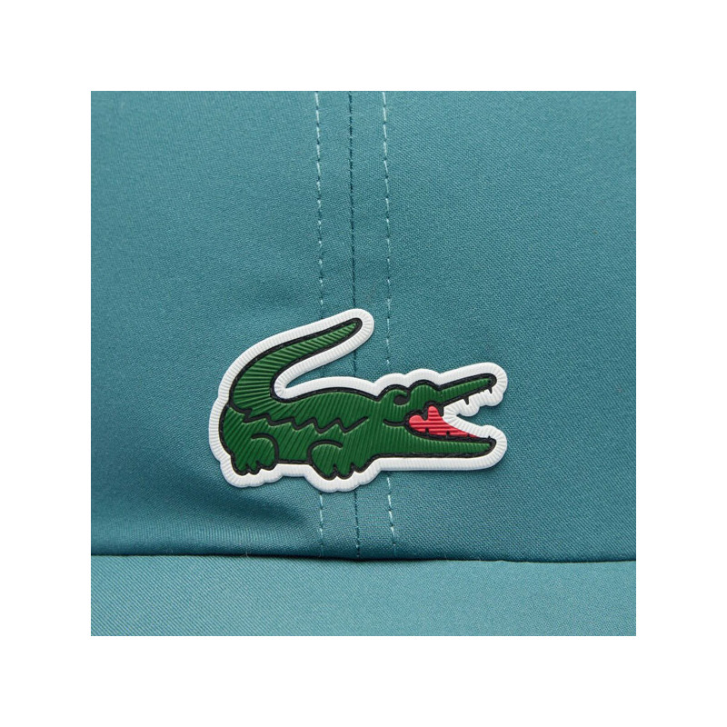 Casquette tennis Lacoste x Djokovic Turquoise