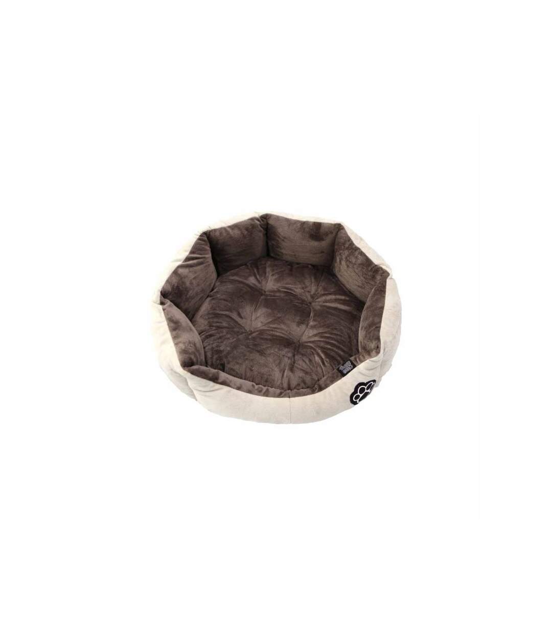 Paris Prix - Lot De 2 Coussins Chien & Chat patchy 60cm Noisette