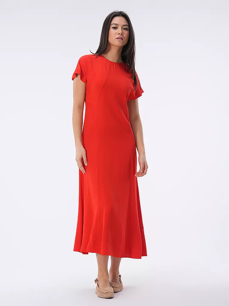 TOMMY HILFIGER Maxikleid rot