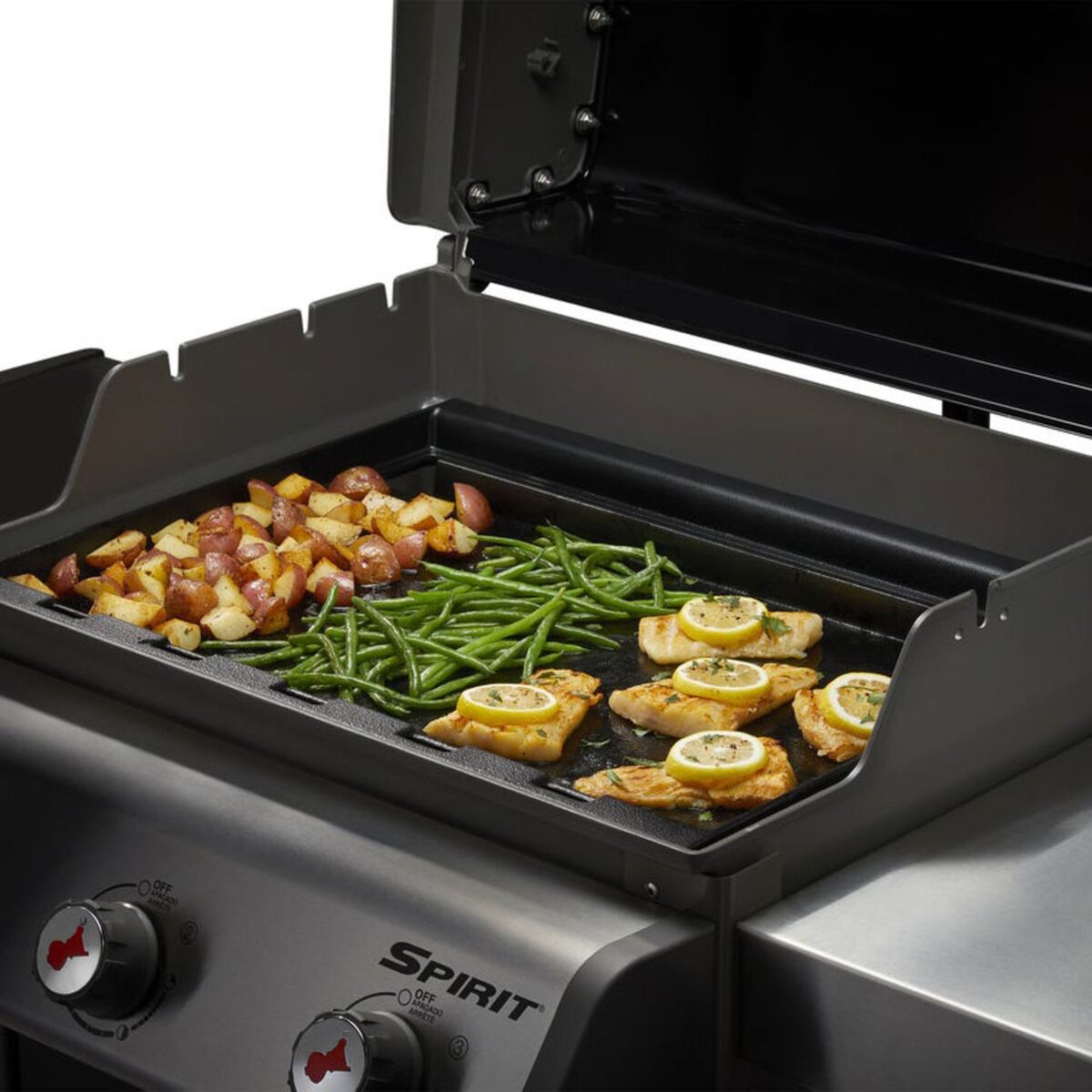 Grillplate til Spirit grill med 3 brennere