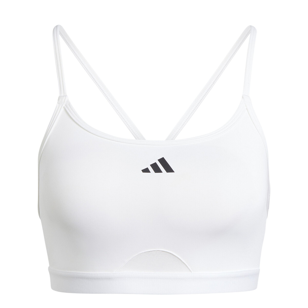 adidas Performance<br>Sutiã esportivo sem aro, suporte leve