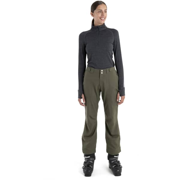 T-shirt thermique ICEBREAKER W MERINO ZONEKNIT 200 LS HALF ZIP JET JET H/BLK/M/CB
