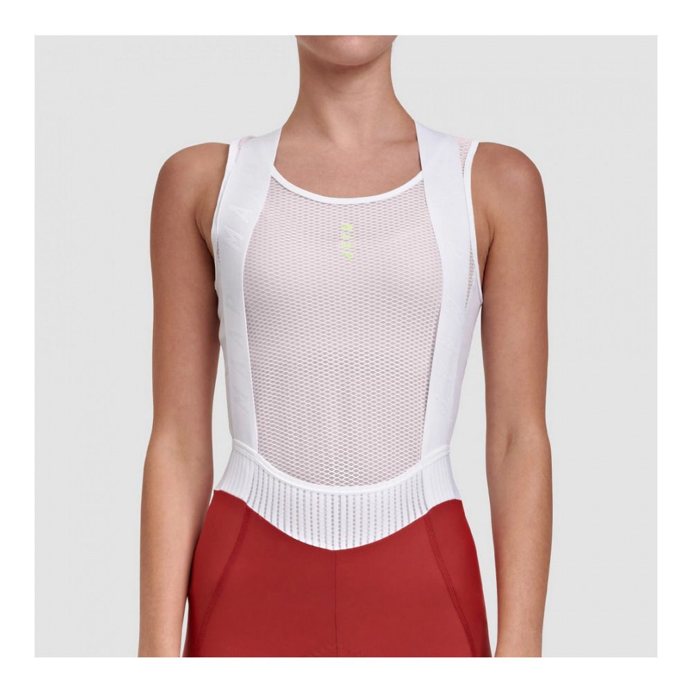 Maap ELLIPSE TEAM BIB EVO - Cuissard À bretelles Femme dark crimson