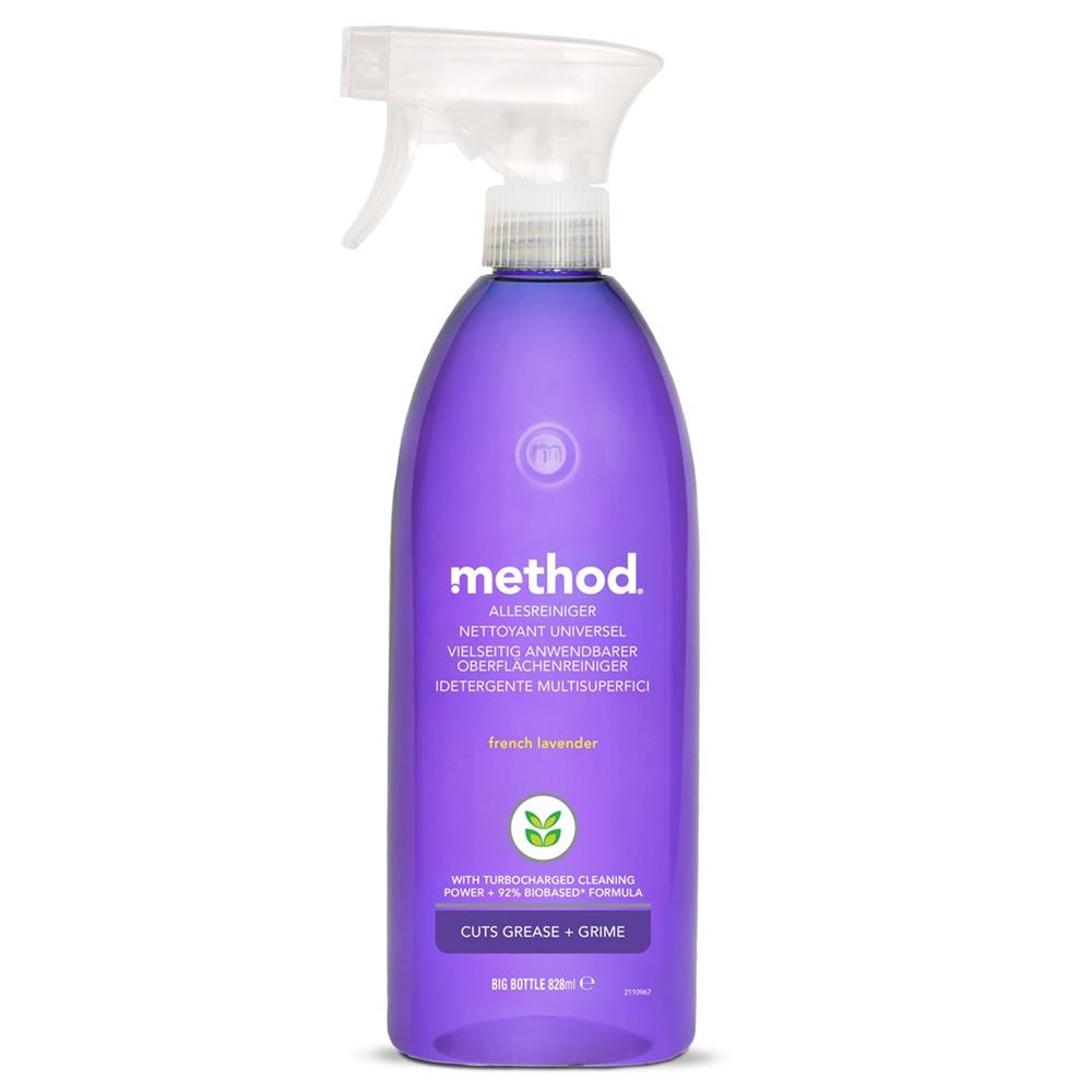 METHOD Allzweckreiniger<br>828 ml, Spray, flüssig, Lavendel
