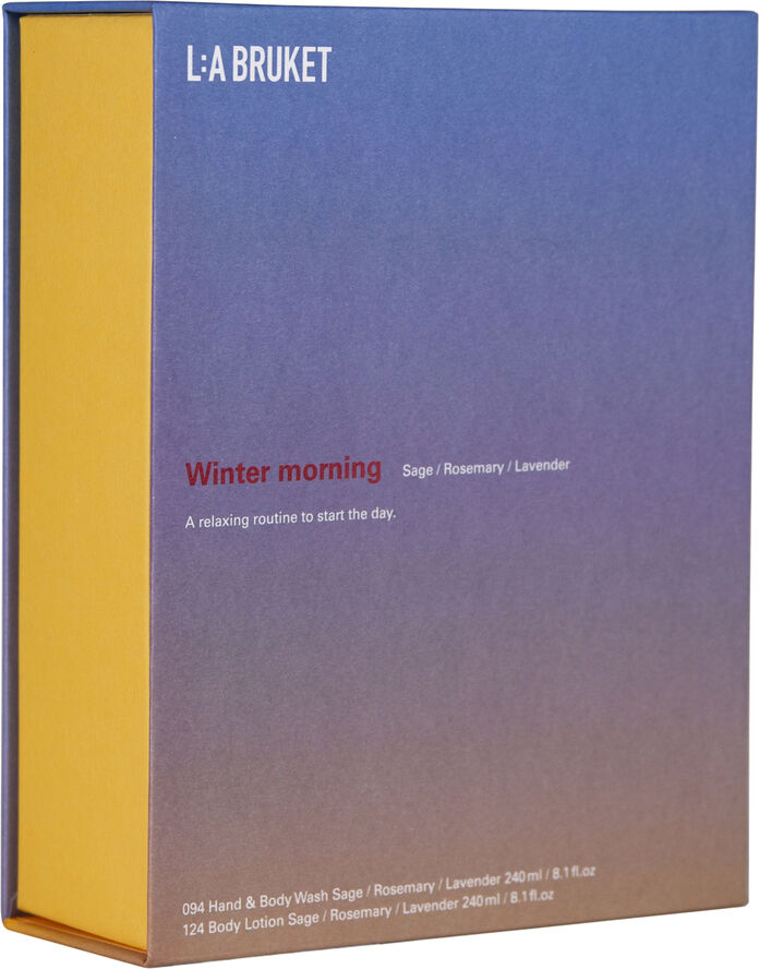 L:a Bruket WINTER MORNING S/R/L KIT