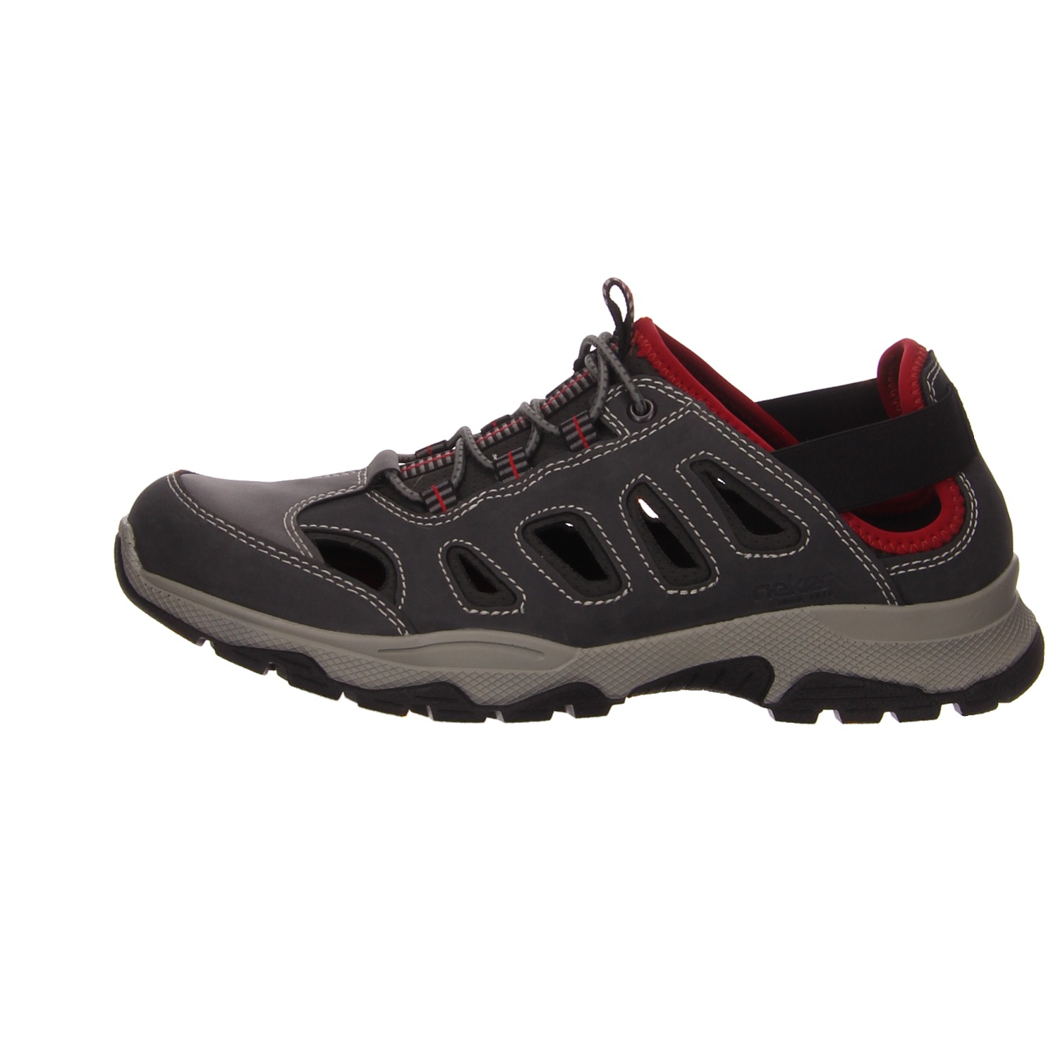 Rieker Slipper grau grau
