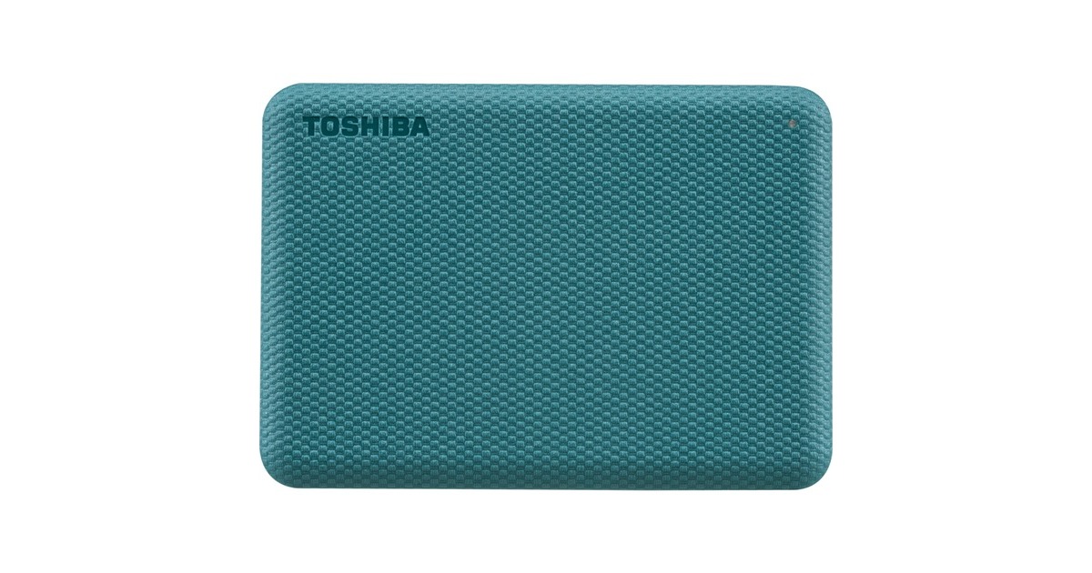 ToshibaCanvio Advance, 1 TB externe harde schijf  (Groen, HDTCA10EG3AA, USB 3.2 Gen 1)