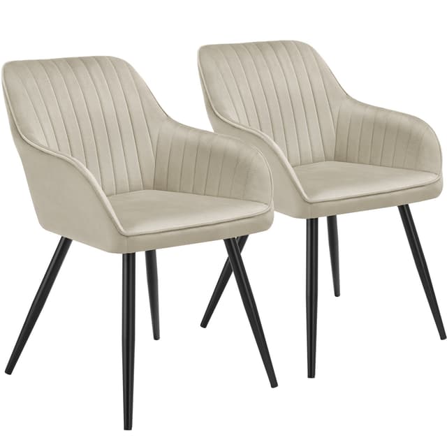 Stol Marilyn, velour, quiltet