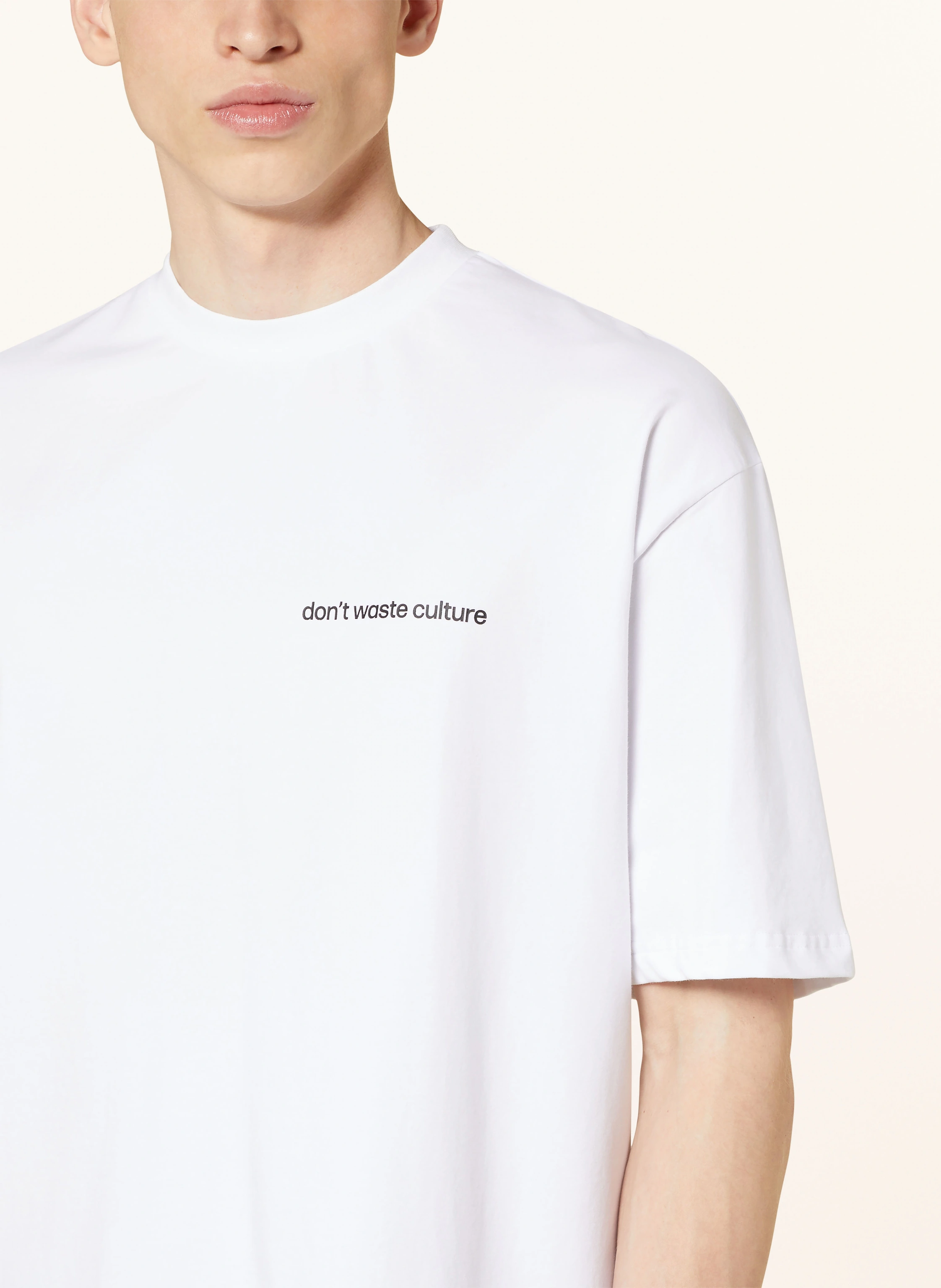 don't waste culture Oversized-Shirt NIA