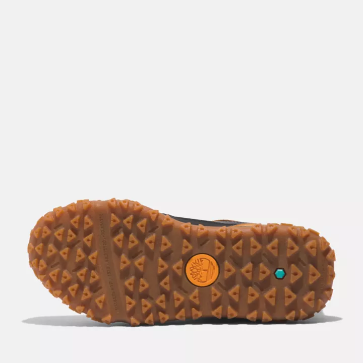 Bota impermeável GreenStride Motion 6 para jovens, na cor amarela.