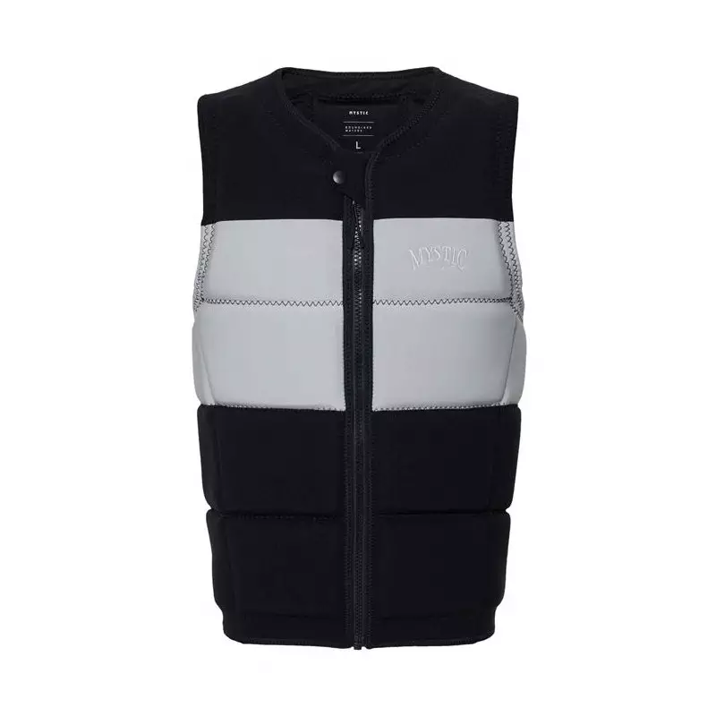 Gilet impact MYSTIC Peacock Fzip Wake Black / White