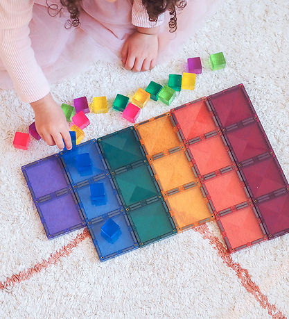 Connetix Magnets?t - 24 Dele - Pastel Rectangle