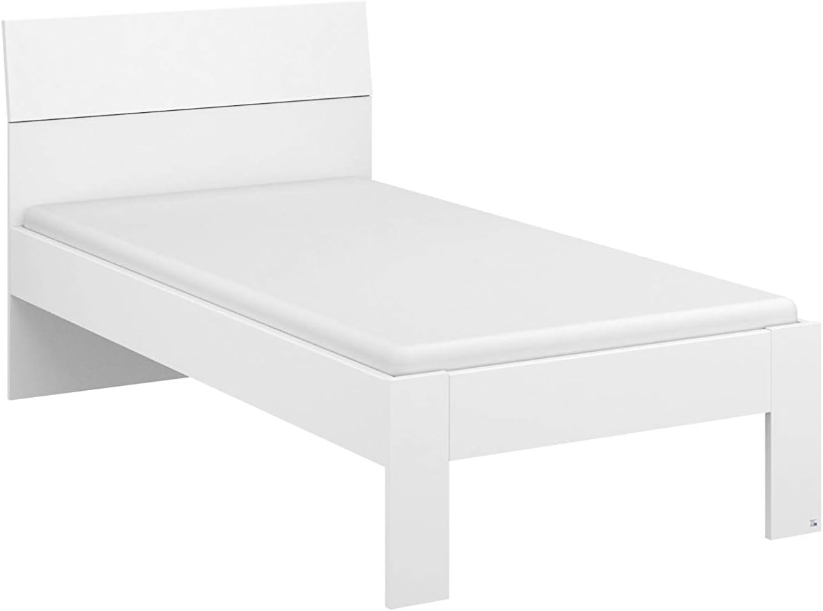 Rauch Möbel Bett, Weiß, Liegefläche 90 x 200 cm