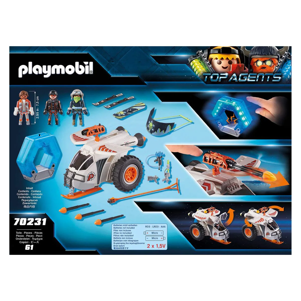 PLAYMOBIL® 70231 - Top Agents - Spy Team Schneegleiter