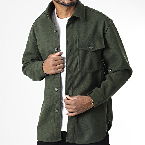Surchemise T969 Vert Kaki