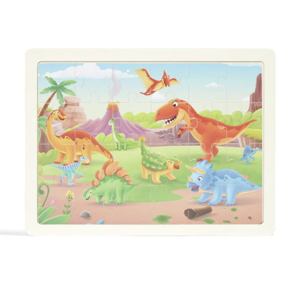 Puzzle bois 30 pièces - 2 modèles