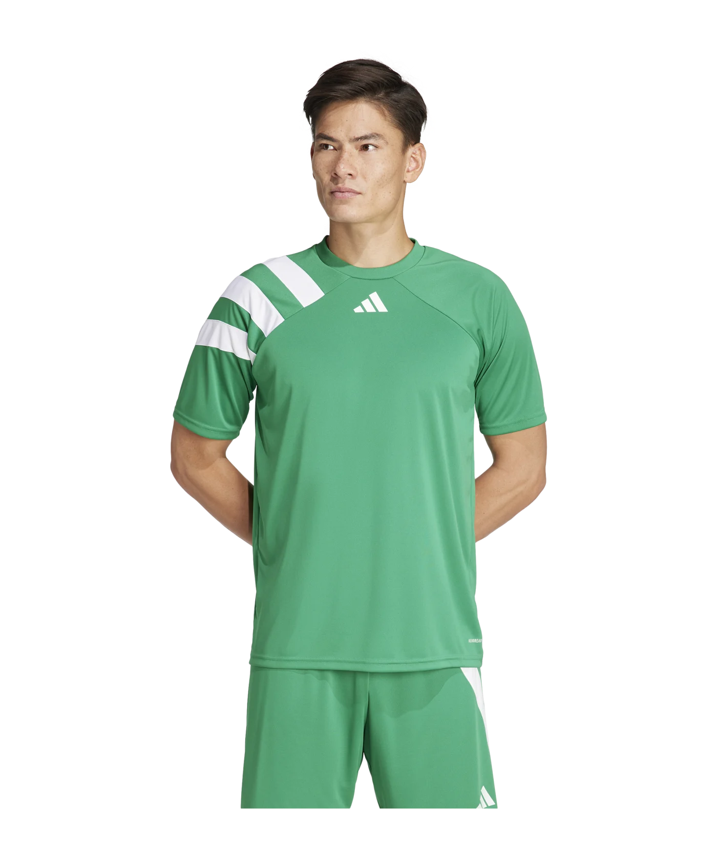 adidas Fortore 23 Trikot Grün Weiss