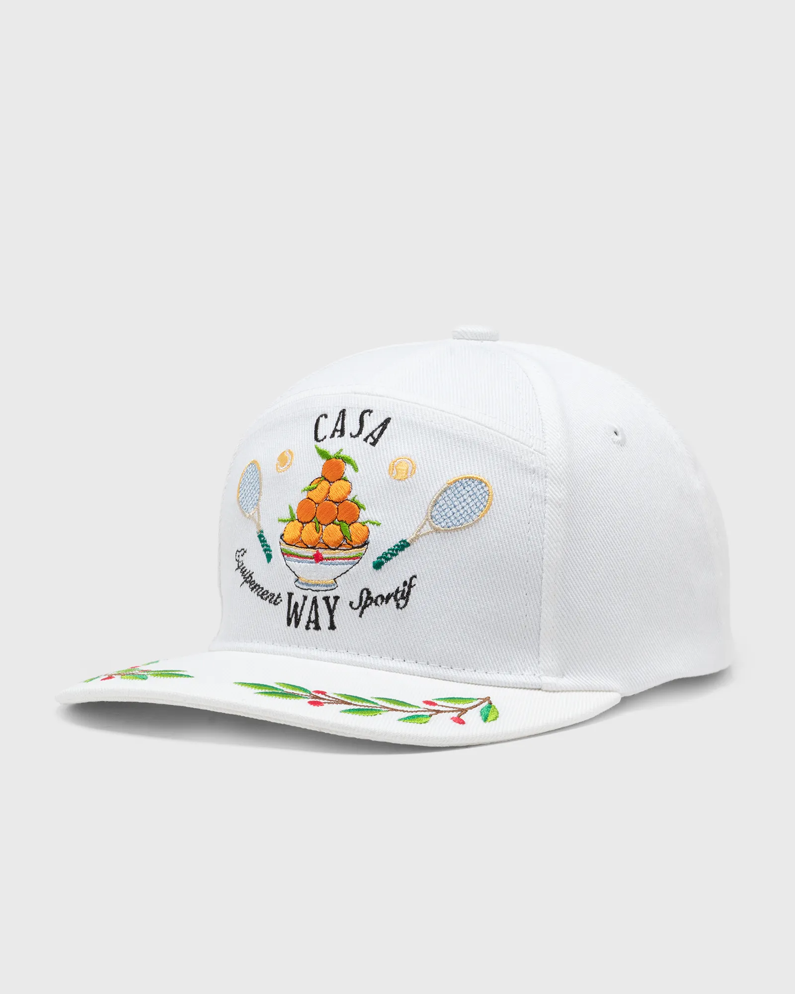 Casablanca CASA WAY LAUREL EMBROIDERED CAP