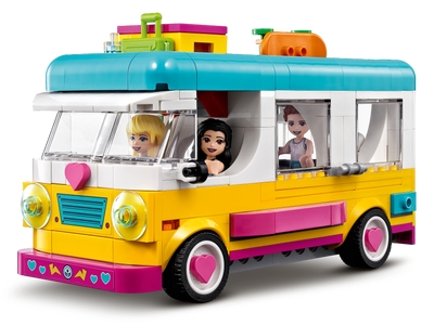 LEGO Boscamper en zeilboot (41681)