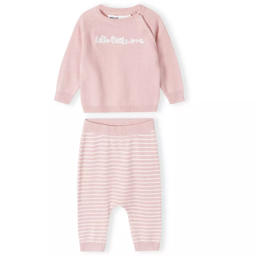 MINOTI Longsleeves & Leggings Hellrosa
