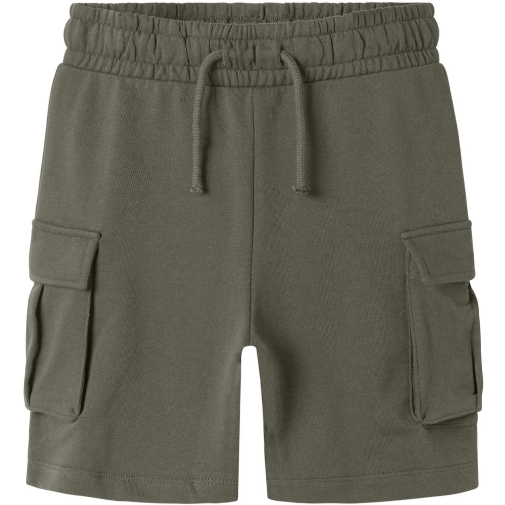 Køb Name It Dusty Olive Ollie Cargo Shorts Noos