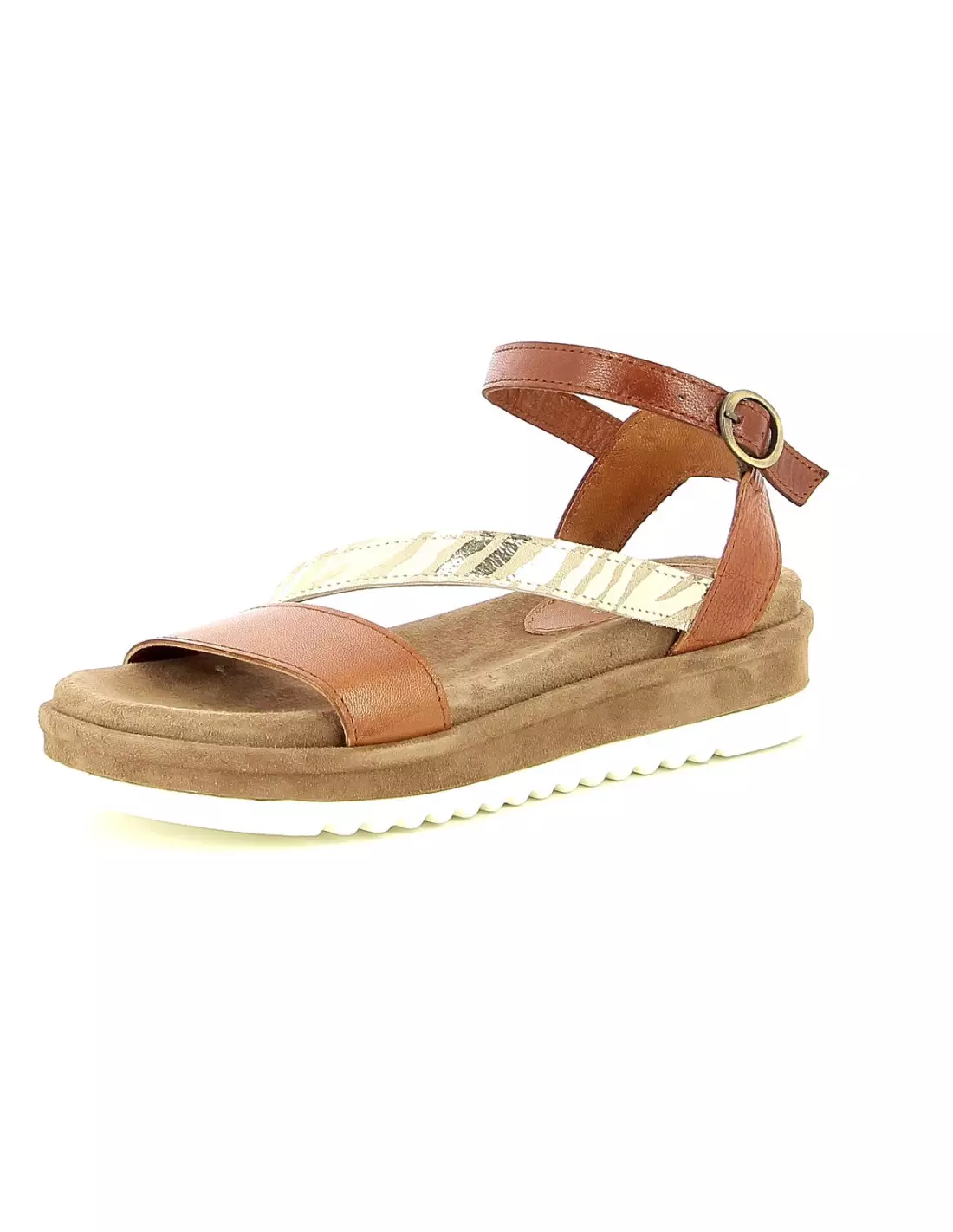 METAMORFOSE LACELLULE - Sandales & nu-pieds Camel