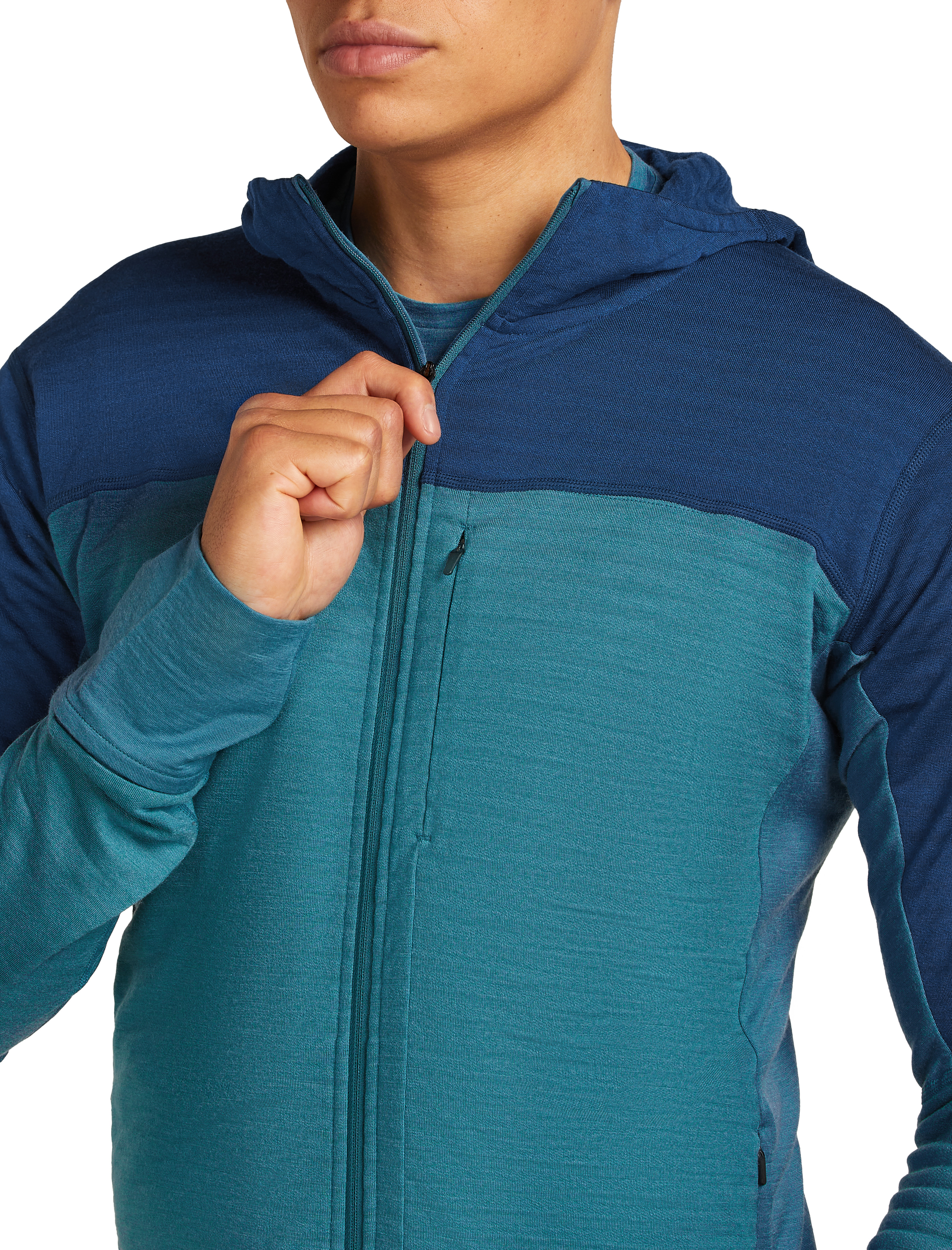 M Merino 300 RealFleece Descender LS Zip Hoodie