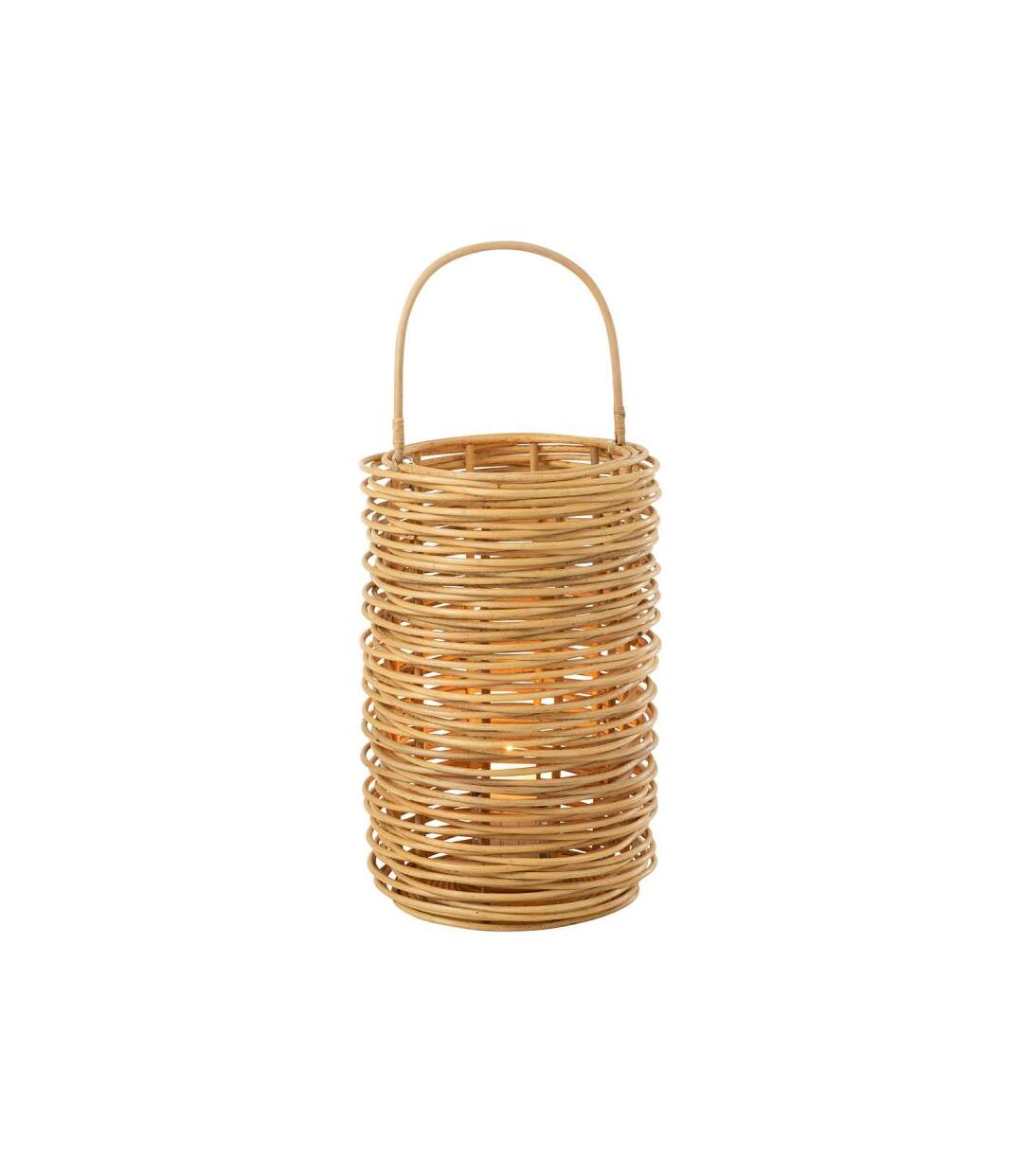 Paris Prix - Lanterne Déco En Rotin isabelle 59cm Naturel