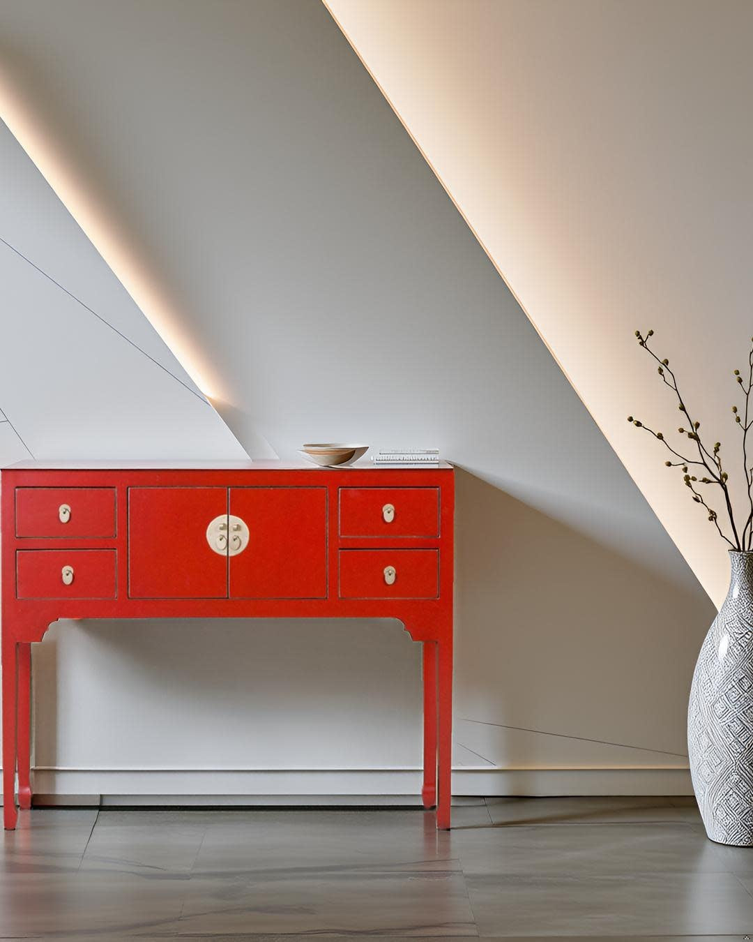 Fine Asianliving Chinese Sidetable Lucky Rood -