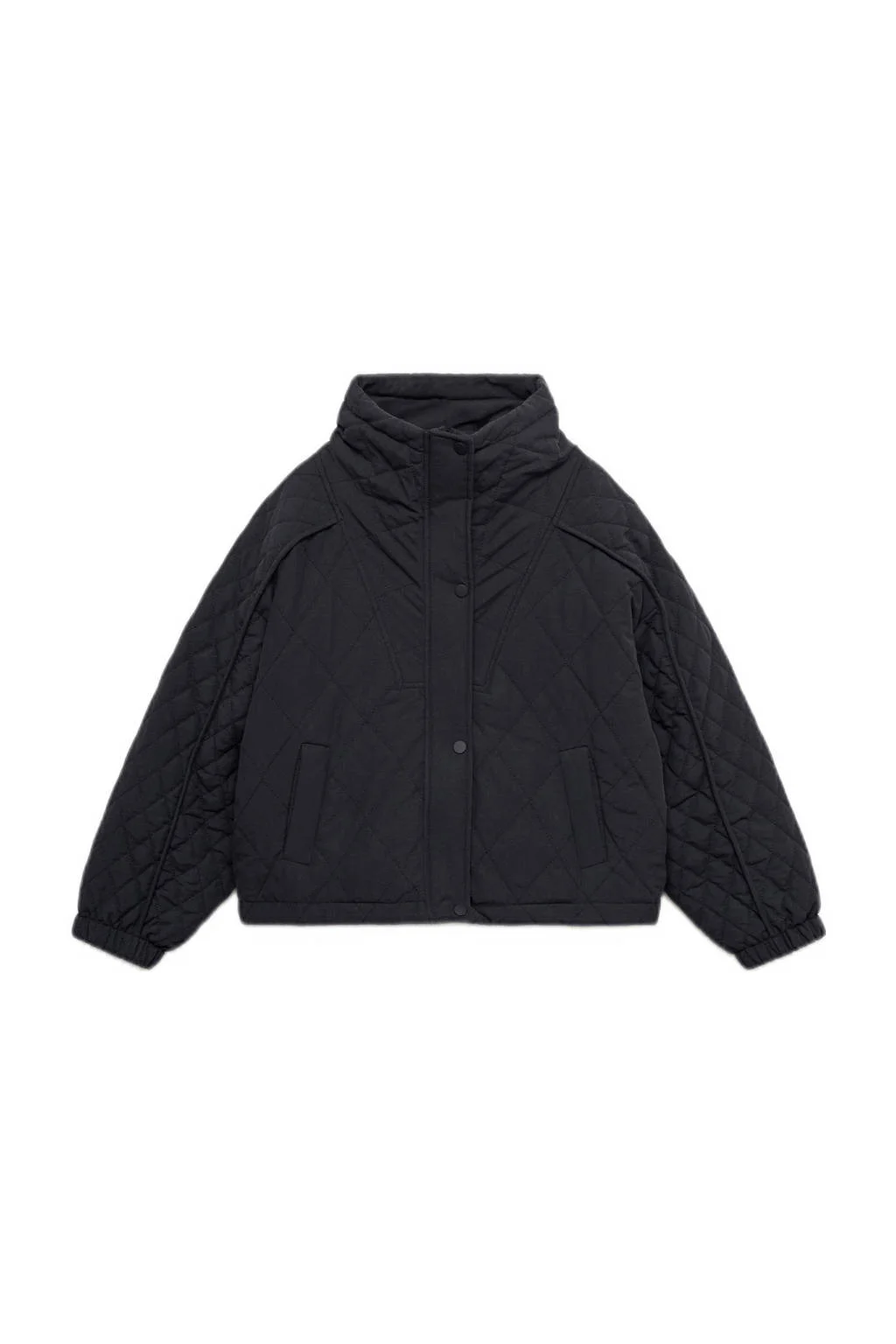 Mango Kids gewatteerde jas marine