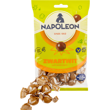 Napoleon Zwartwit Echte Salmiak Kogels 225 g