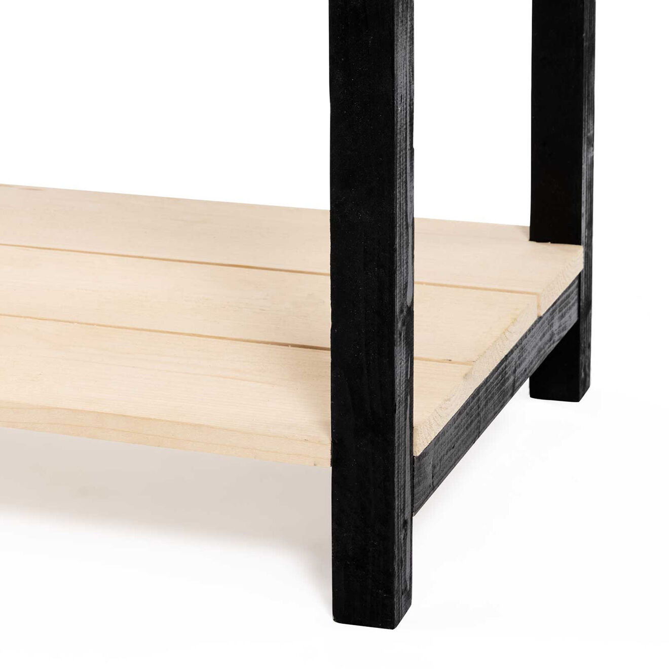 Pratik Garden Jardinière sur pied avec treillis noir/beige - 80x60x140 cm